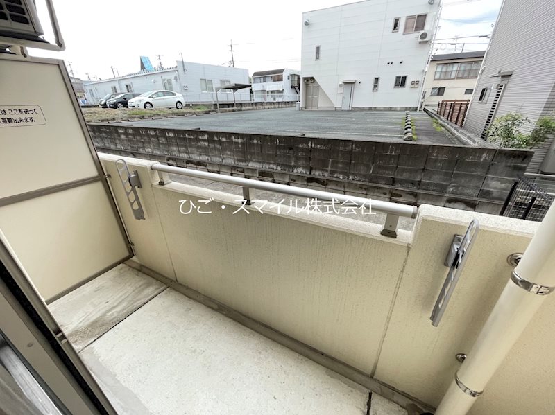 エフィシア新外 ベランダ