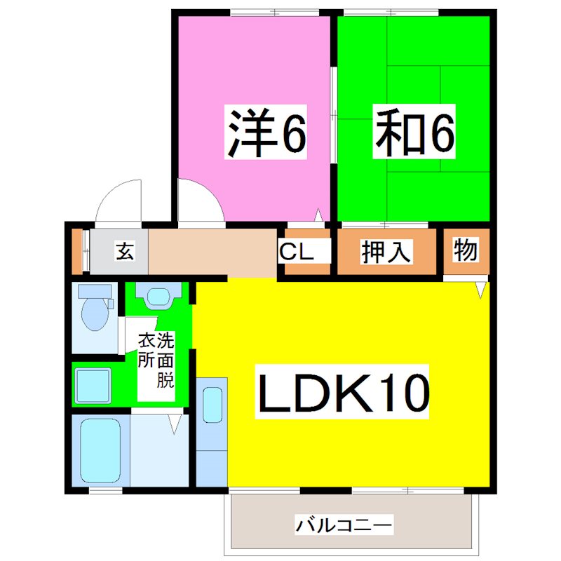 プレミール御領 間取り