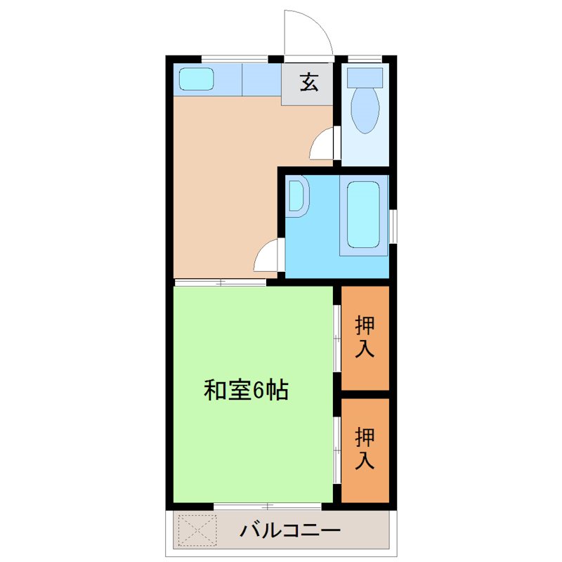 一ハイツ 間取り