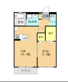 Ｆｅｒｒｉｓ健軍 間取り