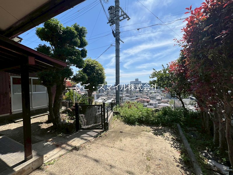 春日4丁目貸家（平屋・下段） ベランダ