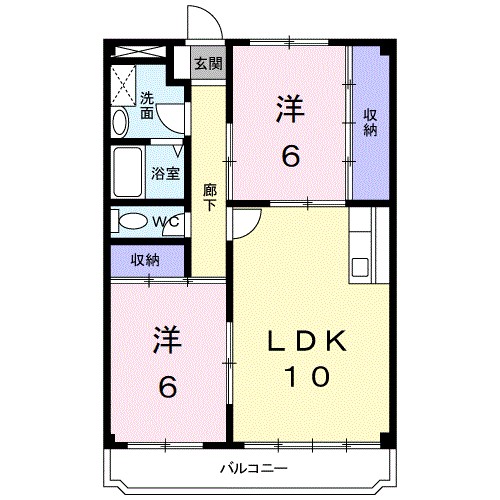 オークヒル本田 間取り
