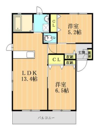 ハイマート万日 間取り
