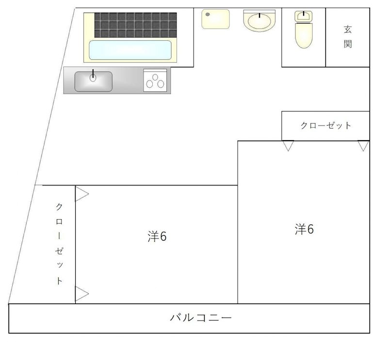第1梅香園ビル 間取り