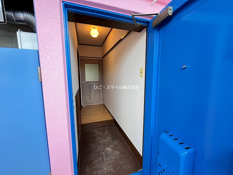 水前寺ルイビル飛鳥 玄関