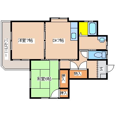 幸ハイツ 間取り
