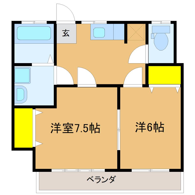 コワラハイツ 間取り