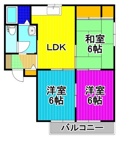 グランドール弐番館 間取り