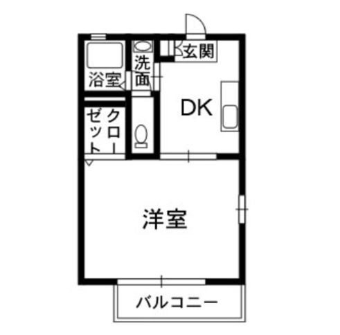 シャーメゾン.錦ヶ丘 間取り
