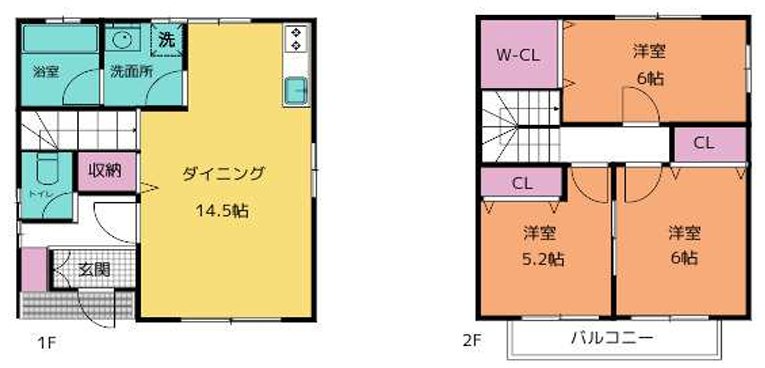 はぴふる帯山 間取り