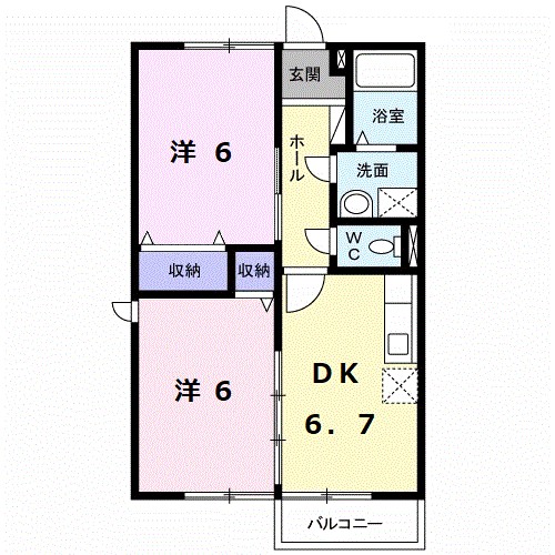 エクレール山本 間取り