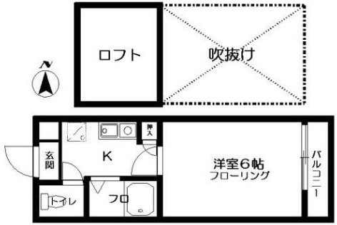 ヴェール水前寺公園 間取り