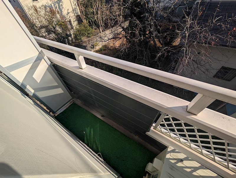 ヴェール水前寺公園 ベランダ
