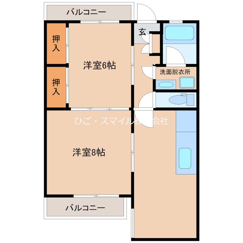 GRAZIA帯山 間取り