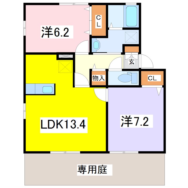 サンビレッジ画図東 間取り