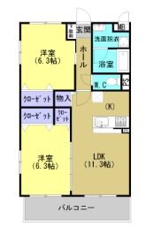 グランメゾン小山 間取り