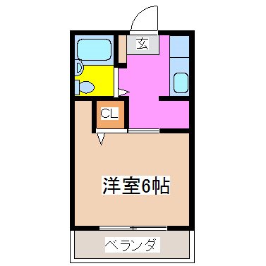 ネオハウジング長嶺 間取り