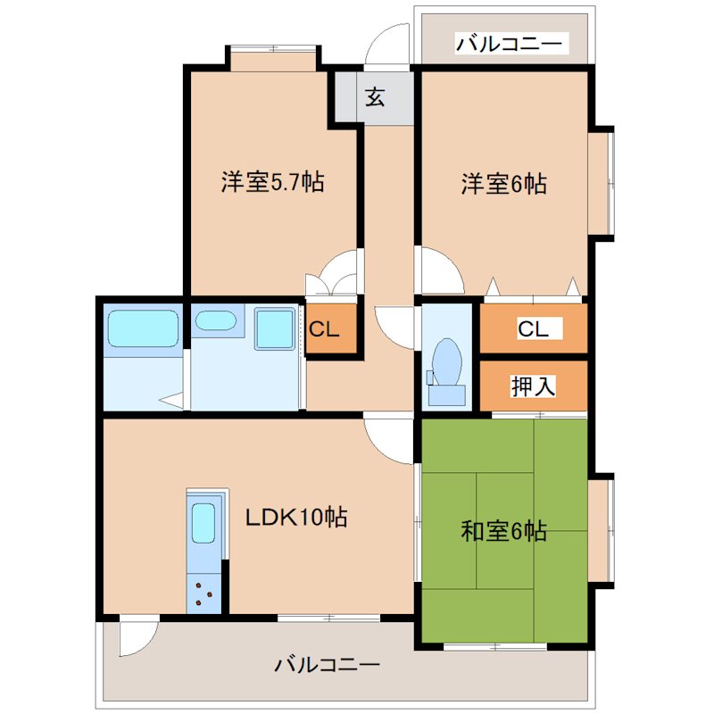 パストラルマンション 間取り