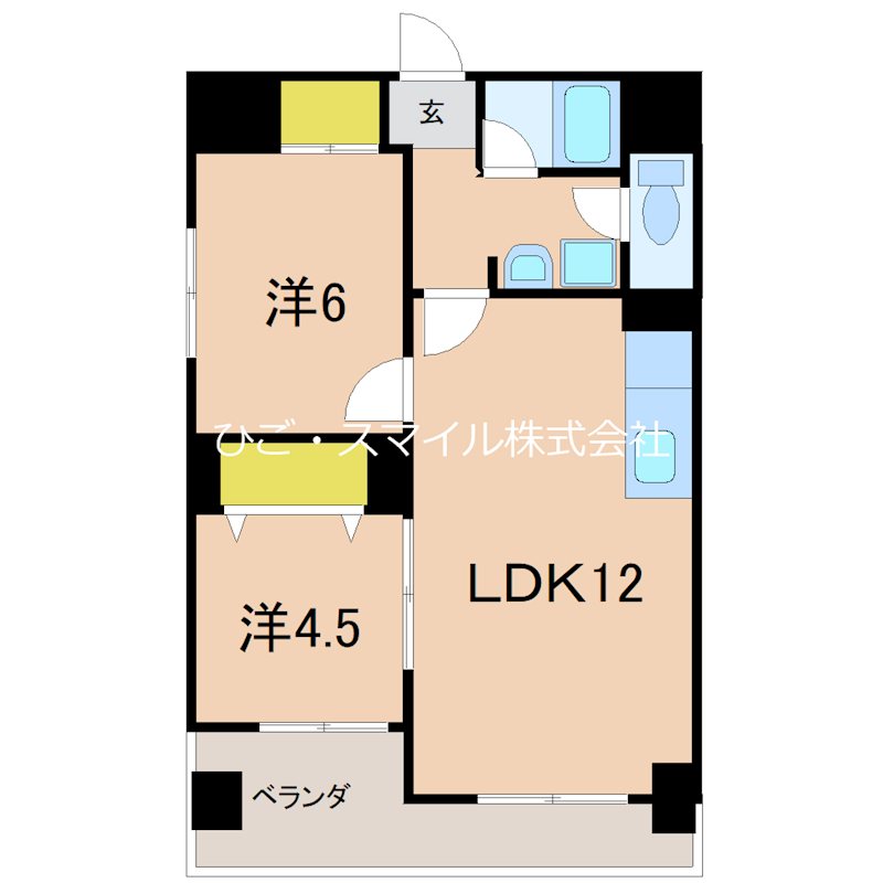 第28三共ビル  間取り