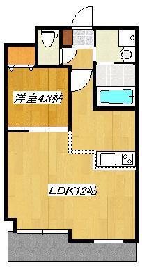 クロノス2八反田 間取り