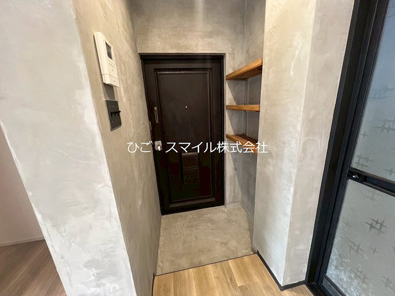 パールハイム 玄関