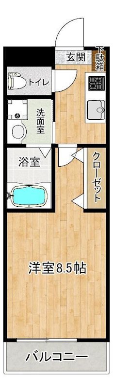 クロノス54昭和町 間取り
