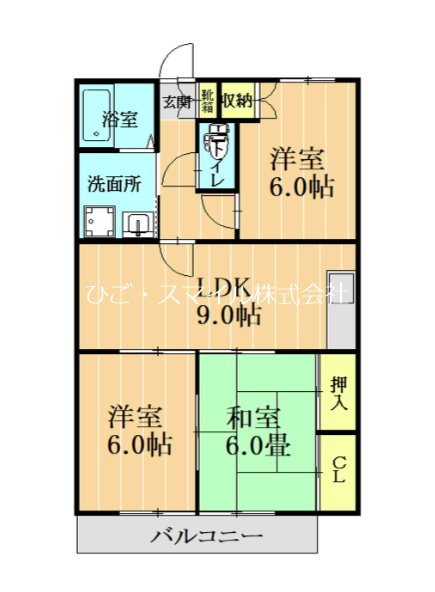 クロスディアⅠ 間取り