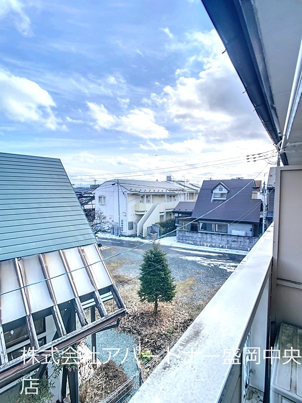 アップルハウス境田町 ベランダ