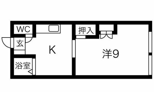 ブルーナ北陵 間取り