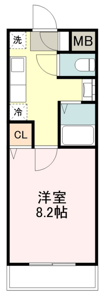 セイントルミエール 間取り図