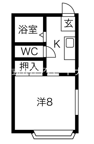 メゾンフレンド 間取り