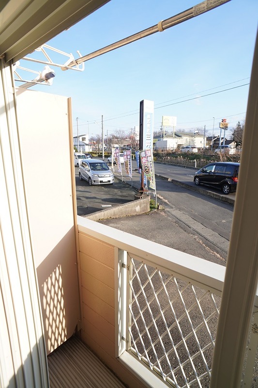 アップルハウス稲荷町B棟 ベランダ