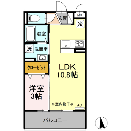 ミクストⅡ 間取り