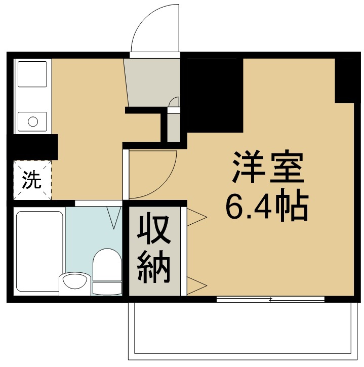 サンシティ森林公園 302号室 間取り