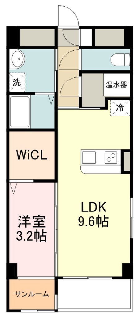 ブランメゾン錦町 間取り図