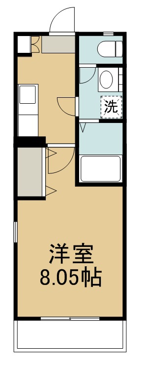 クレフラスト小鶴新田駅西Ａ 105号室 間取り