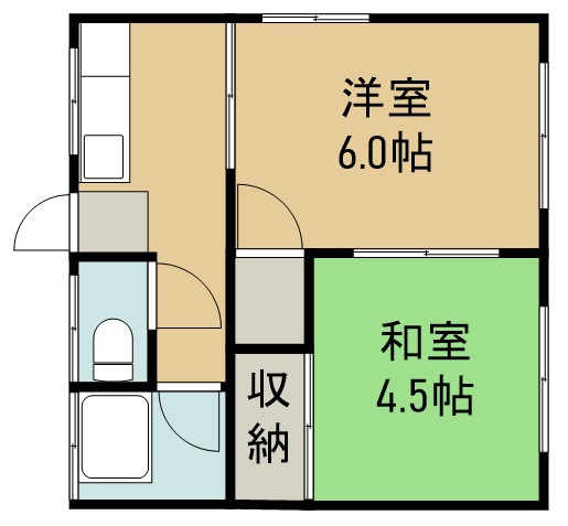 ハイム福住 間取り図