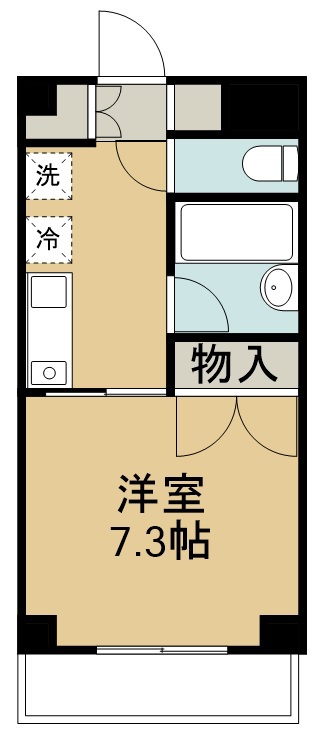 シャルム高砂駅前 間取り図