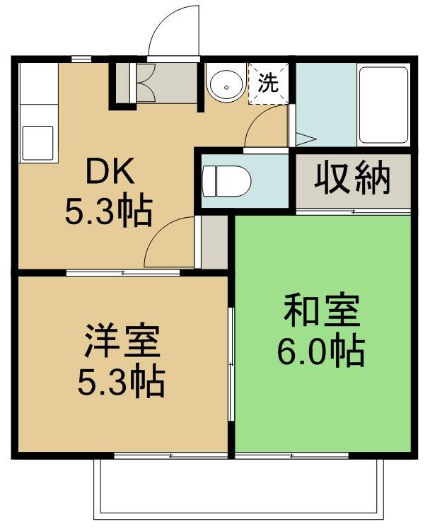 ガーデンビレッジＥ棟 間取り図