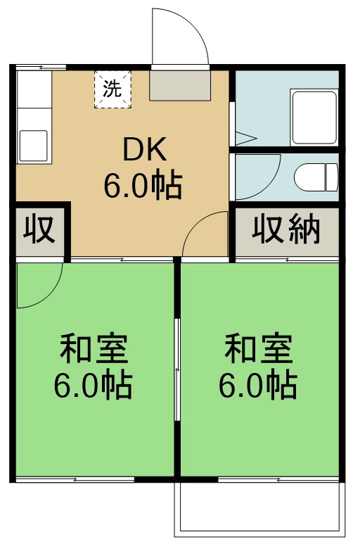 メゾンきよの 間取り図