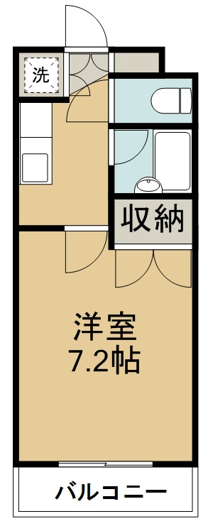 ロイヤルヒルズ銀杏町Ⅱ 502号室 間取り