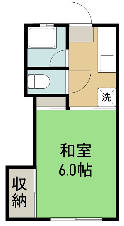 コーポエレンシア 106号室 間取り