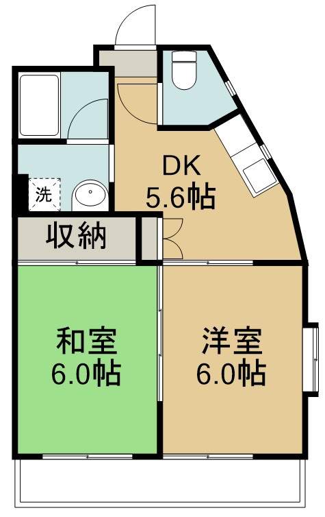 アドバンスライフ 203号室 間取り