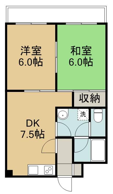 Ｍ・Ｓ・Ｃビル 302号室 間取り