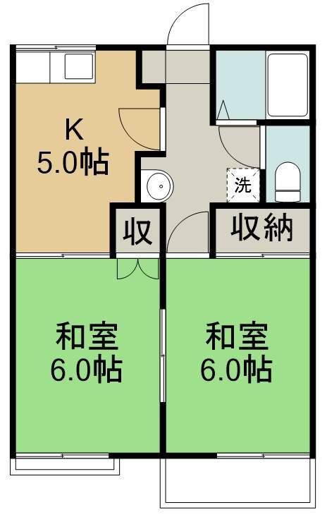 ファミーユＹＡＭＡＴＯ 202号室 間取り