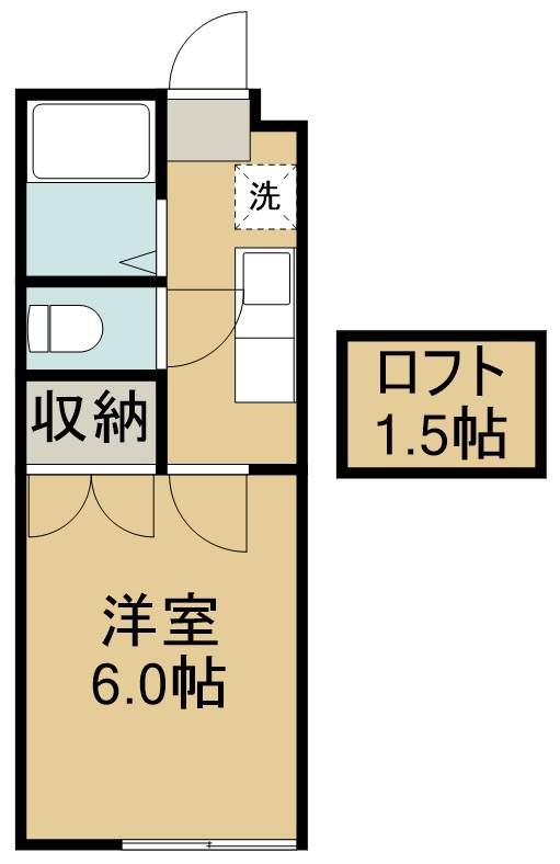 アリス高砂第２ 103号室 間取り