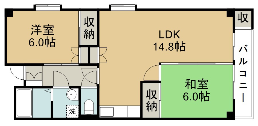 斎藤マンション 間取り図