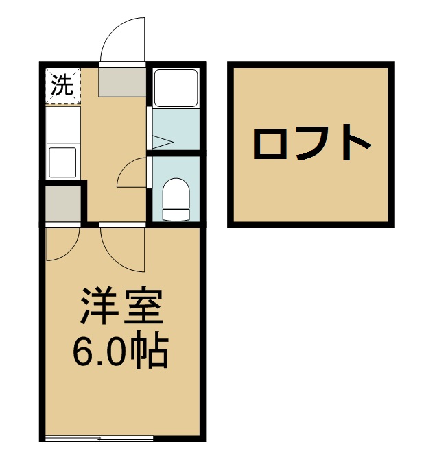 エクセルシャトー原町 103号室 間取り