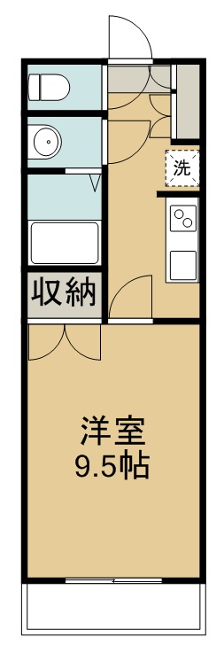 ロイヤルヒルズ中野 間取り図