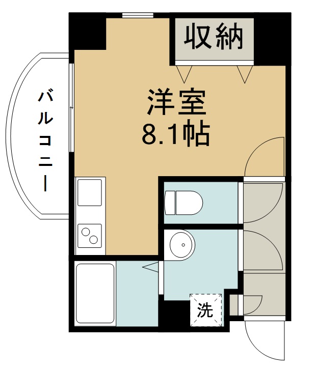 サーティラブ 503号室 間取り